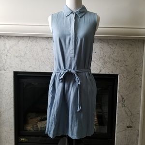 Banana Republic Soft Denim Sleeves Dress with Sash